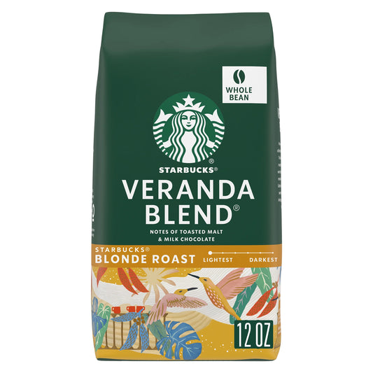 Veranda Blend, Whole Bean Coffee,  Blonde Roast, 12 Oz