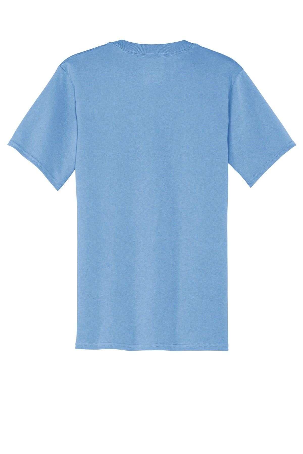 54Oz 100% Cotton V-Neck Tshirt (PC54V) Aquatic Blue, S